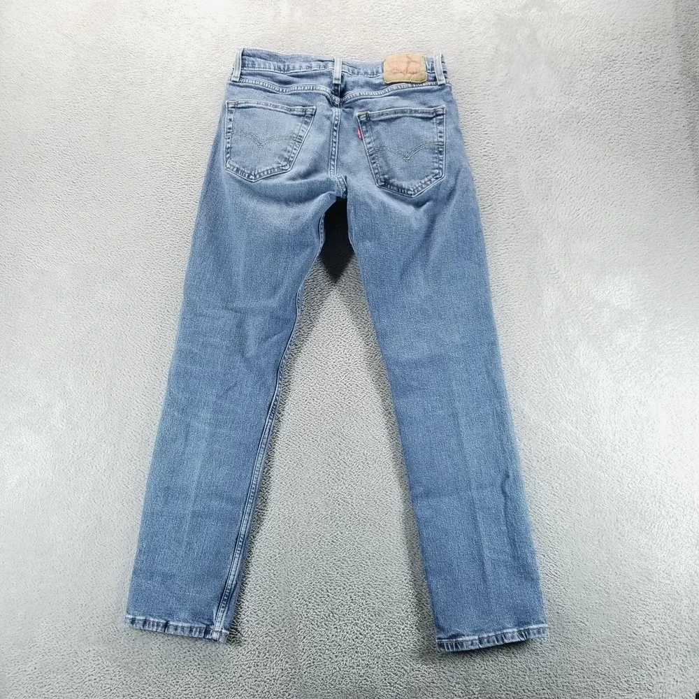 Levis 511 Jeans Mens‎ 32 Blue Slim Tapered Medium Wash Stretch Denim Comfort